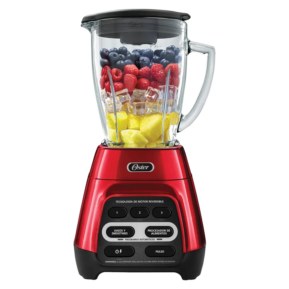 Oster Licuadora Reversible Pantalla Táctil 1.5 L Rojo BLSTPYG1310RBG, foto 3