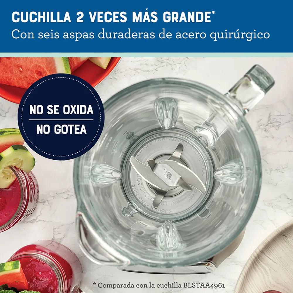 Oster Licuadora Reversible Pantalla Táctil 1.5 L Rojo BLSTPYG1310RBG, foto 10