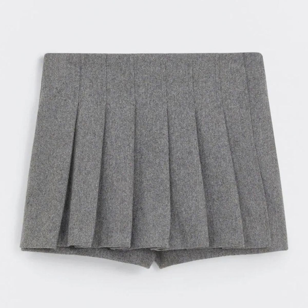 MANGO - Falda Pantalón Plisada Mujer Mango