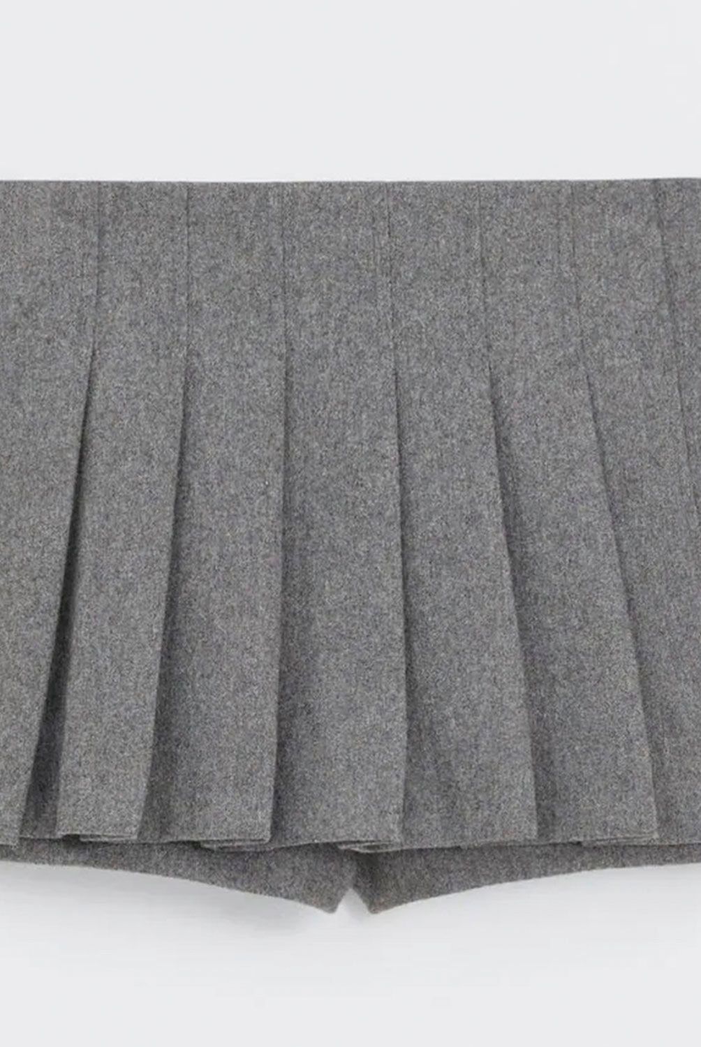 MANGO - Falda Pantalón Plisada Mujer Mango