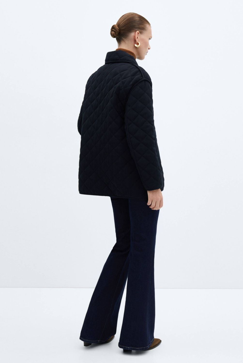 MANGO - Chaqueta Acolchada Algodón Mujer Mango