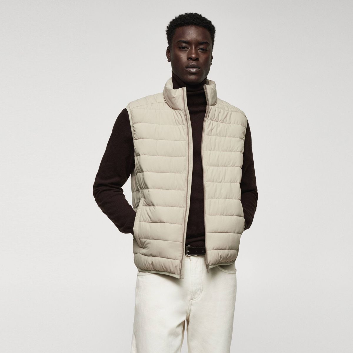 MANGO MAN - Parka Acolchado Ultra Ligero Water-Repellent Hombre Mango Man