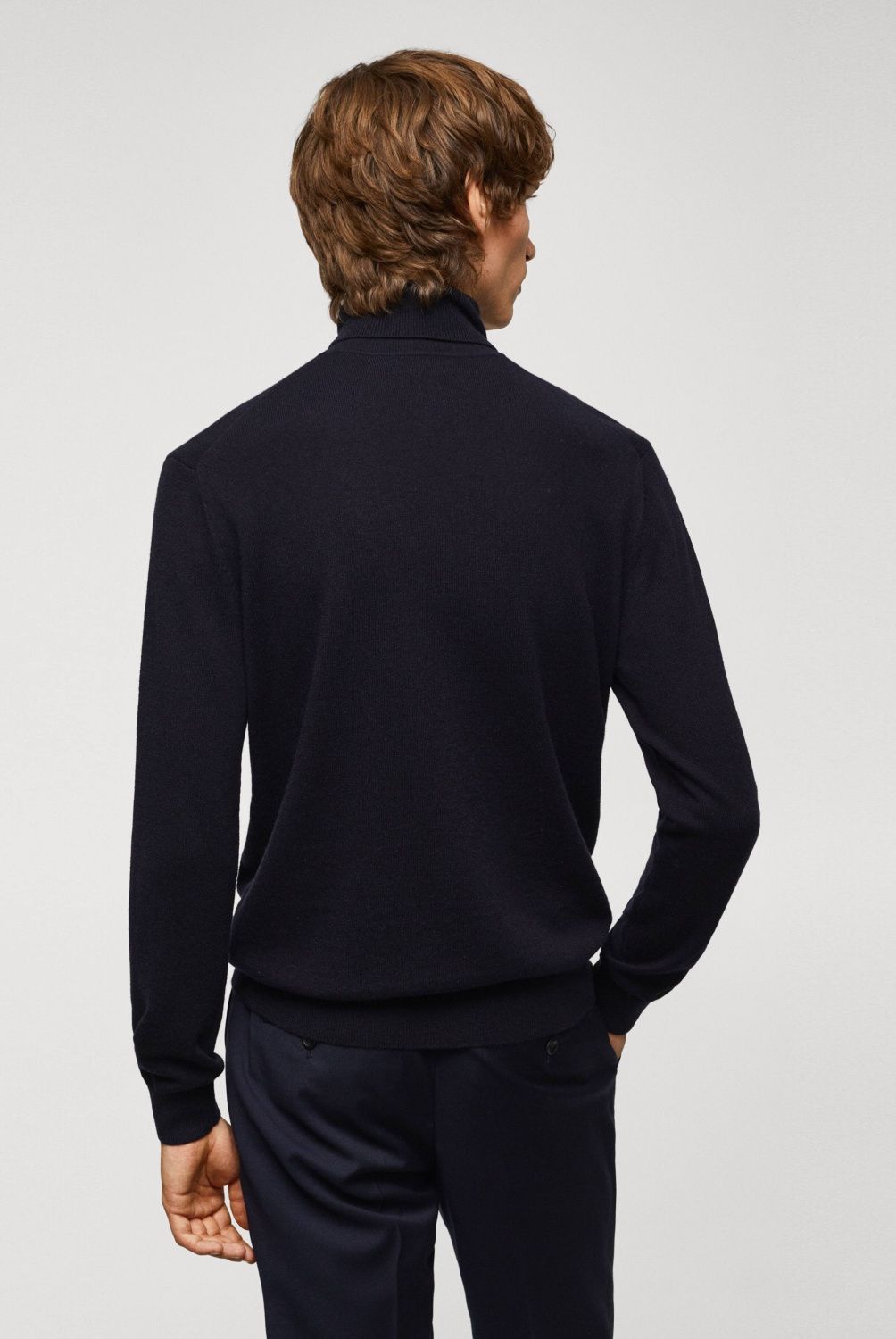 MANGO MAN - Sweater Lana Cuello Alto Hombre Mango Man