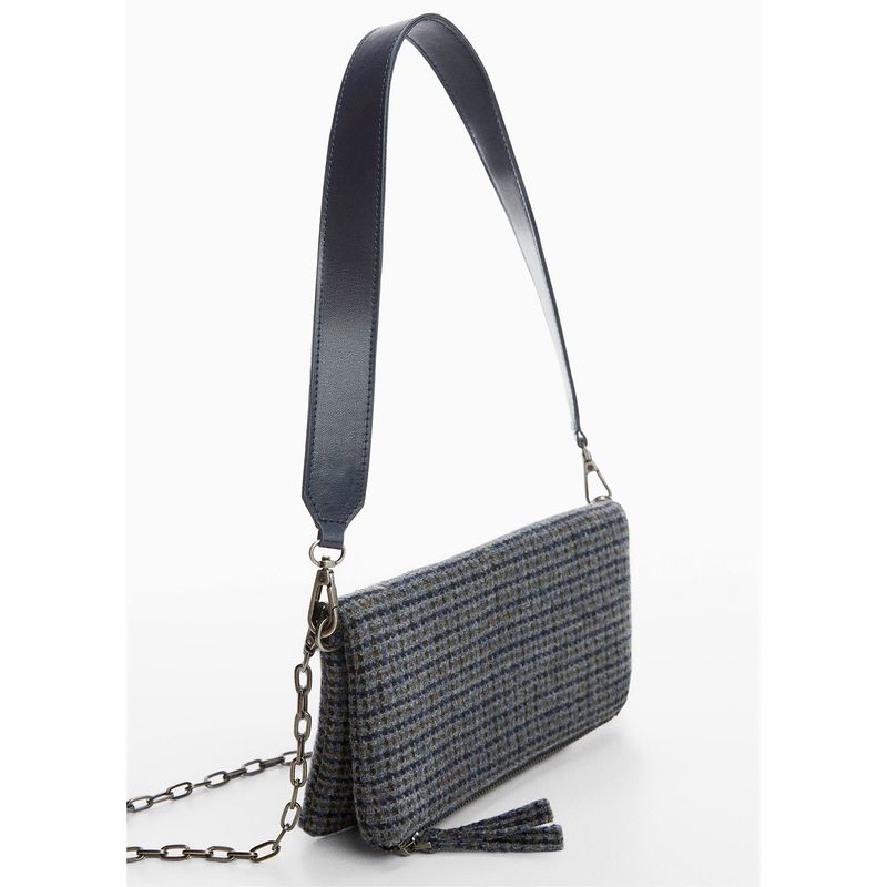 MANGO TEEN - Bolso Cuadros Mujer Mango Teen
