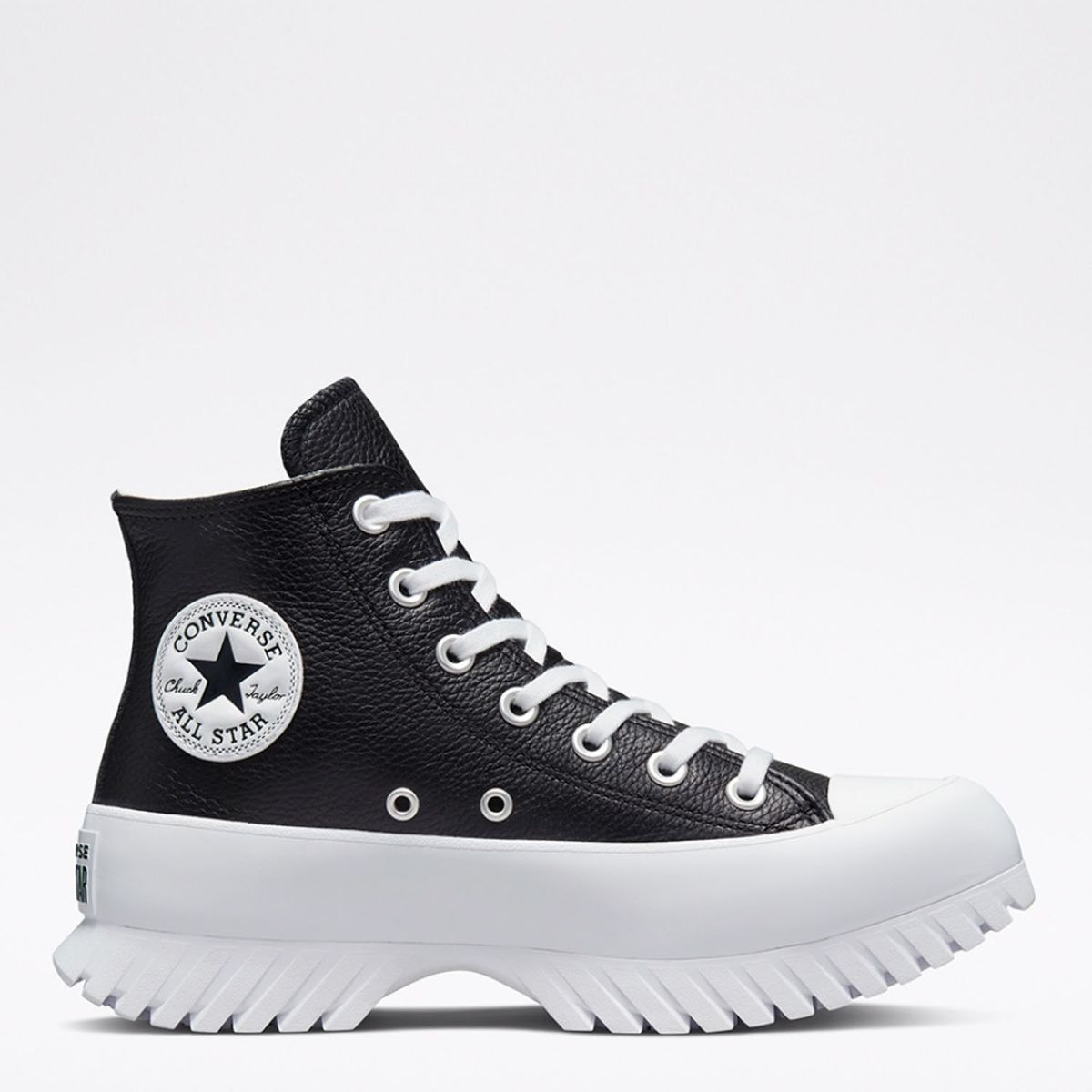 CONVERSE - Chuck Taylor Zapatilla Urbana Mujer Cuero Negro Converse
