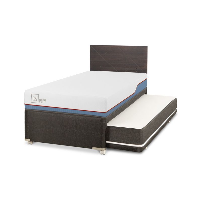 CIC - Diván Excellplus 1.5 Plazas CIC + Respaldo