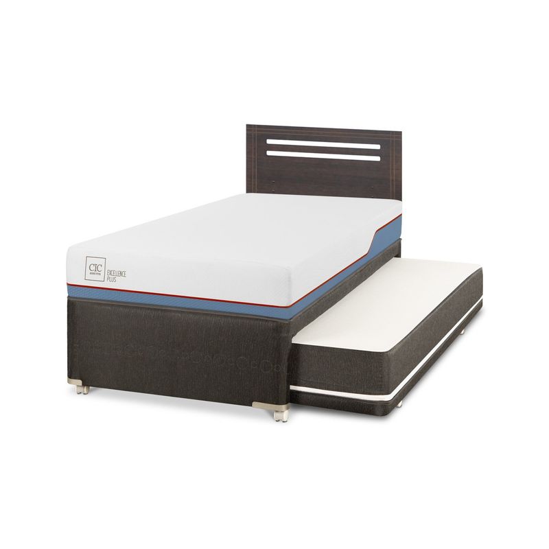 CIC - Diván Excellplus 1.5 Plazas CIC + Respaldo