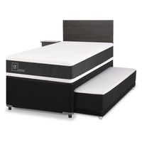 Diván Ortopedic 1.5 Plazas + Respaldo + Velador