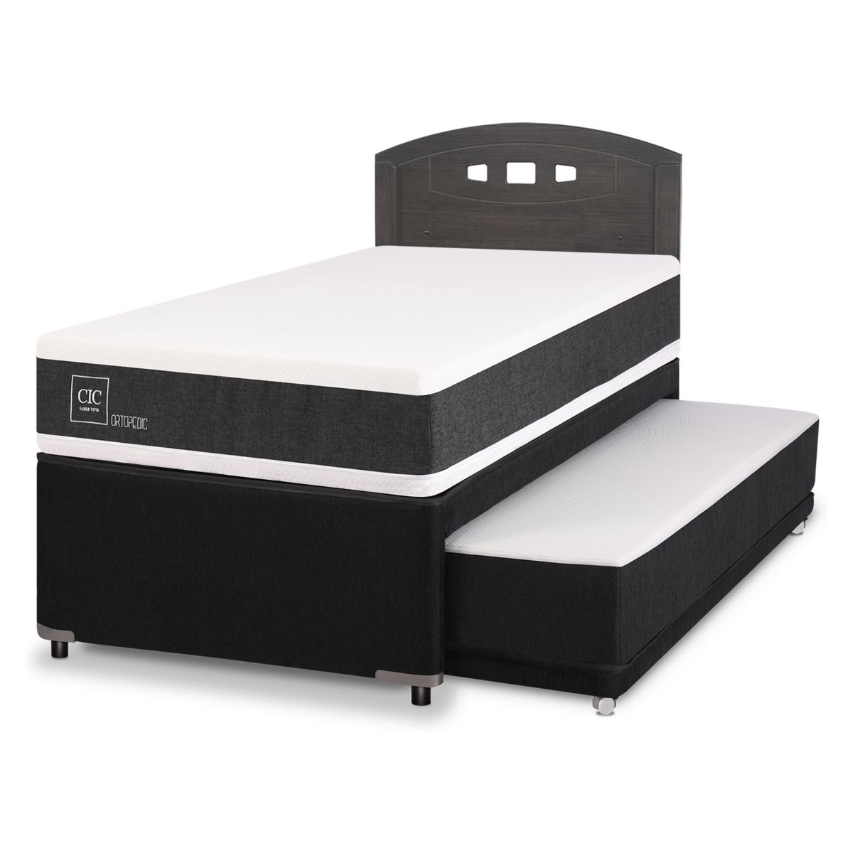 CIC - Diván Ortopedic 1.5 Plazas + Respaldo CIC