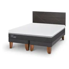 CIC - Cama Europea Ortopedic King + Respaldo