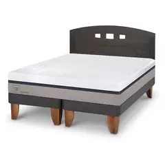 CIC - Cama Europea Balance 2 Plazas + Respaldo