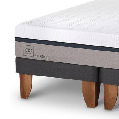 Imagen 2 del producto Cama Europea Balance King + Respaldo