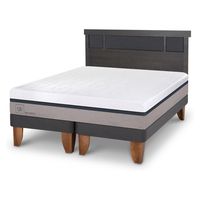 Cama Europea Balance King + Respaldo