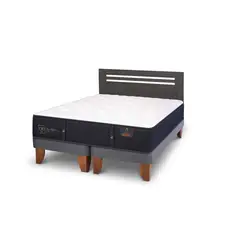 CIC - Cama Europea Premium 2 Plazas + Respaldo