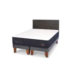 CIC - Cama Europea Super Prem 2 Plazas + Respaldo