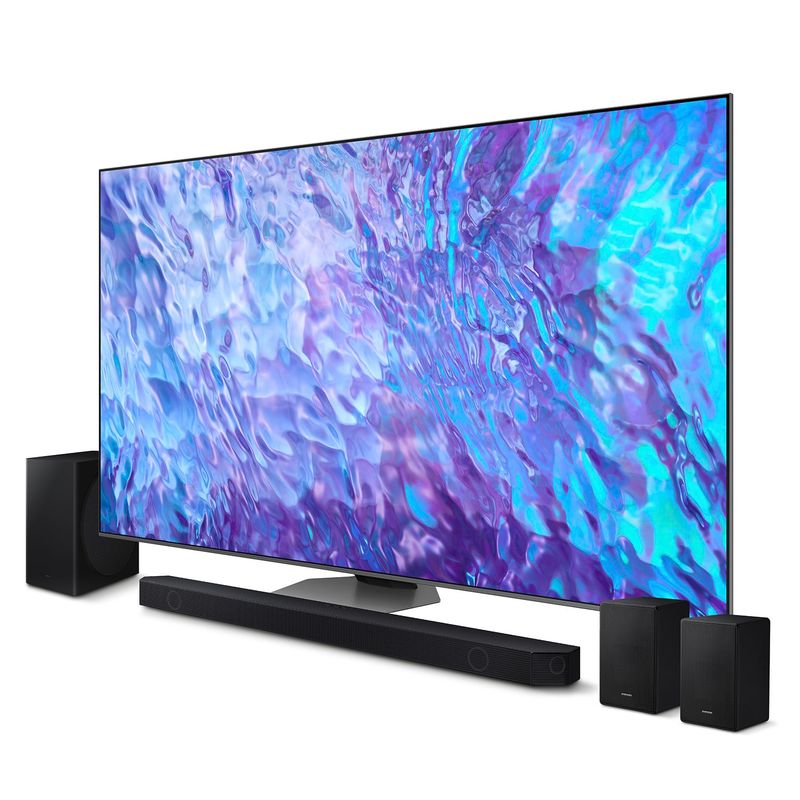 SAMSUNG - QLED Smart TV 98" F-QN98Q8009500 4K HDR Tizen + Barra de Sonido Samsung