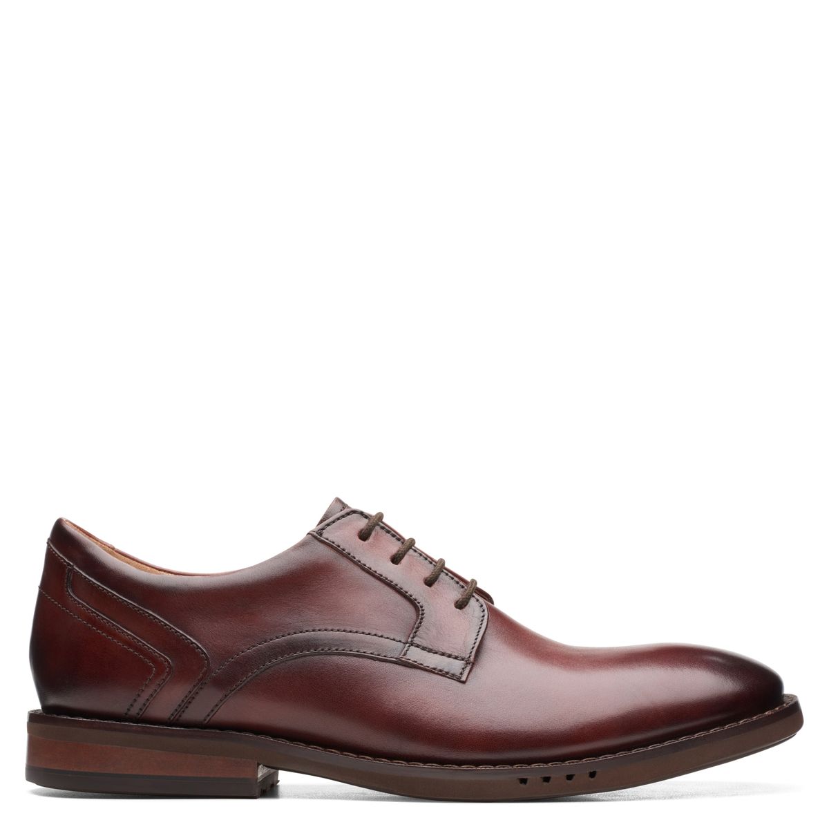 CLARKS - Zapato Formal Cuero Hombre Café Clarks