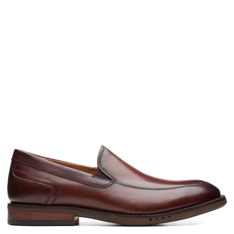 CLARKS - Zapato Formal Cuero Hombre Café Clarks