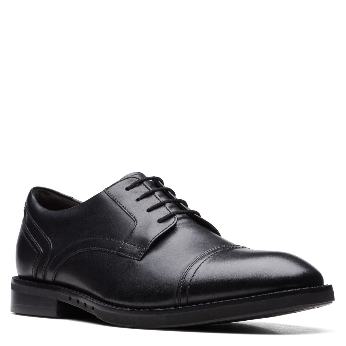 CLARKS - Zapato Formal Cuero Hombre Negro Clarks