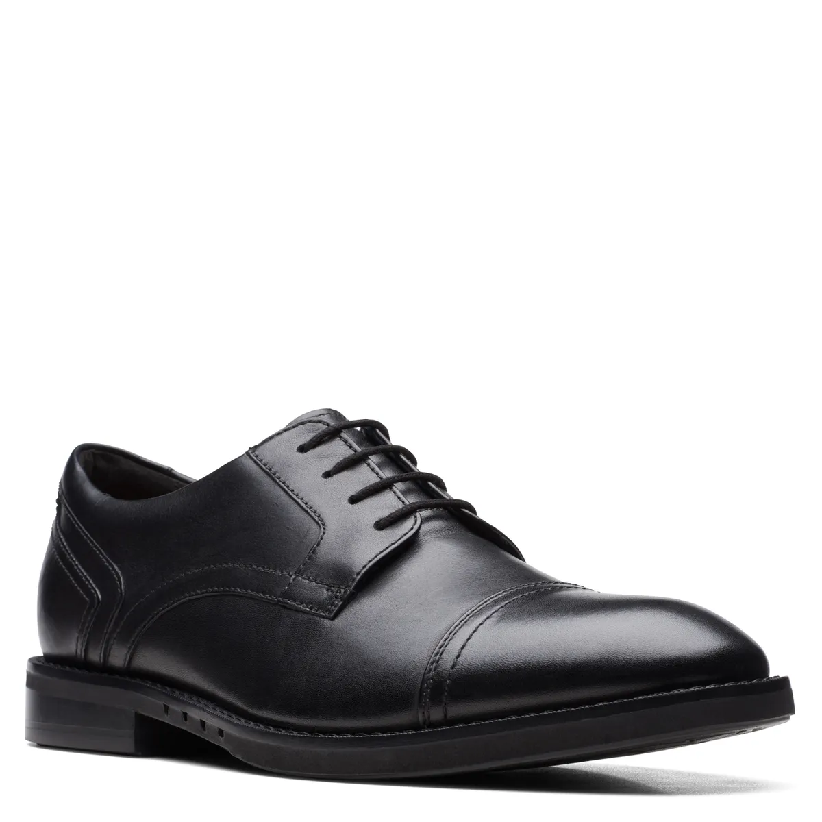 CLARKS - Zapato Formal Cuero Hombre Negro Clarks