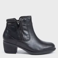 CLARKS - Botín Mujer Cuero Negro