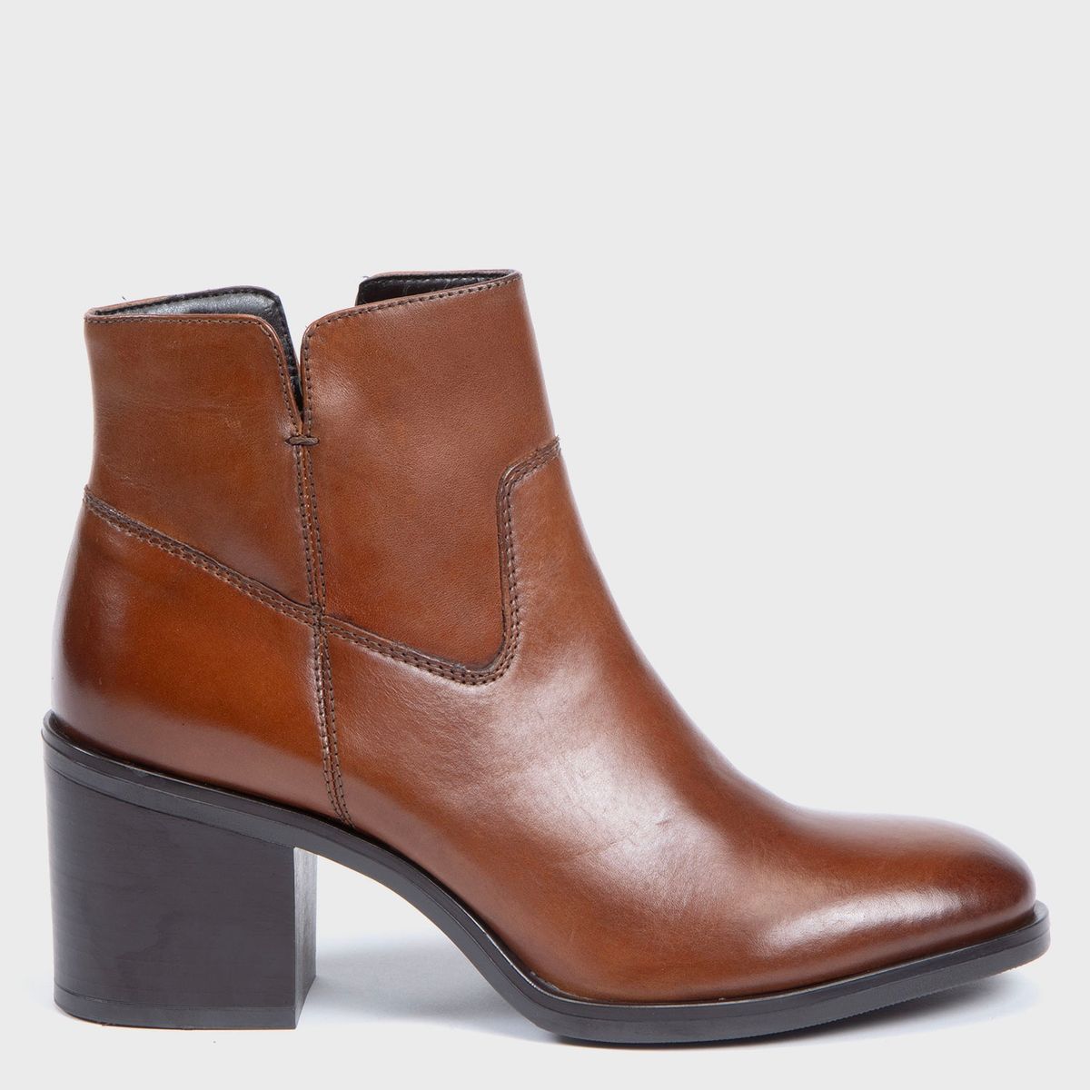 CLARKS - Botín Mujer Cuero Beige Clarks