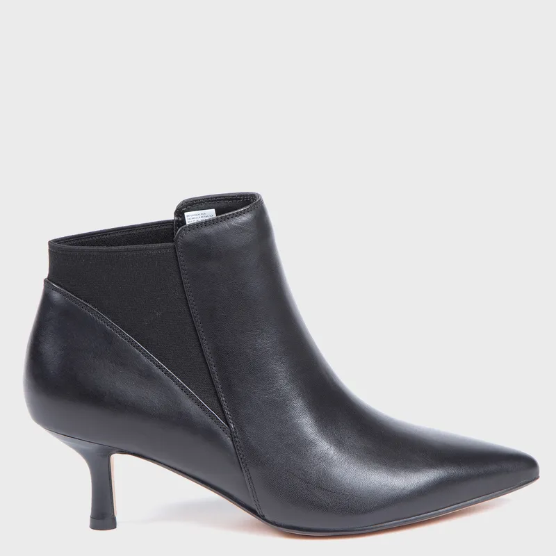 CLARKS - Botín Mujer Cuero Negro Clarks