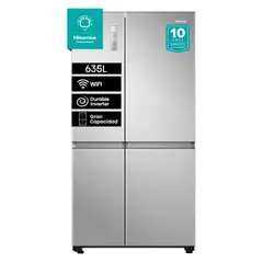 HISENSE - Refrigerador Side by Side 635 Litros No Frost RS820NV