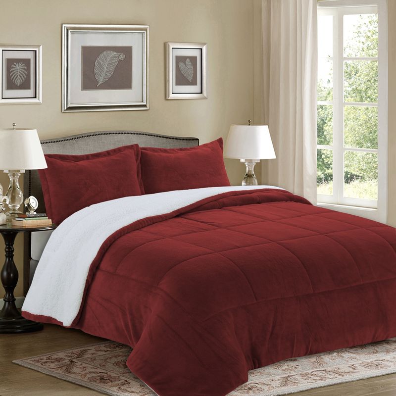DORAL - Cubrecama Liso Sherpa Doral
