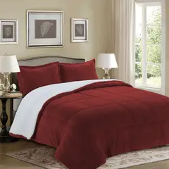 DORAL - Cubrecama Liso Sherpa