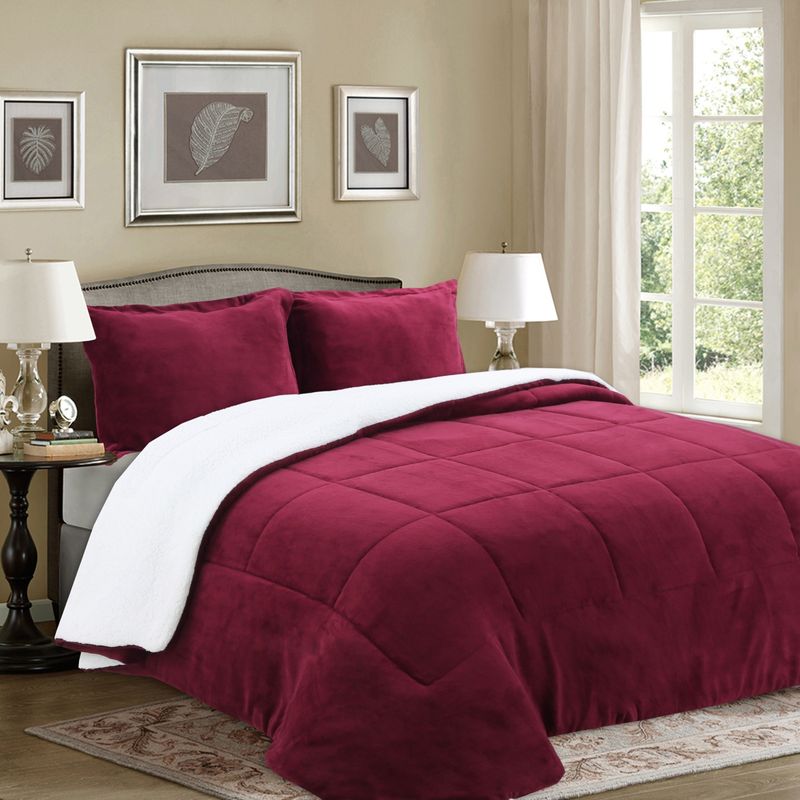 DORAL - Cubrecama Liso Sherpa Doral