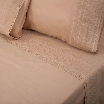 Imagen 2 del producto Juego De Sábanas 144 Hilos Bordada