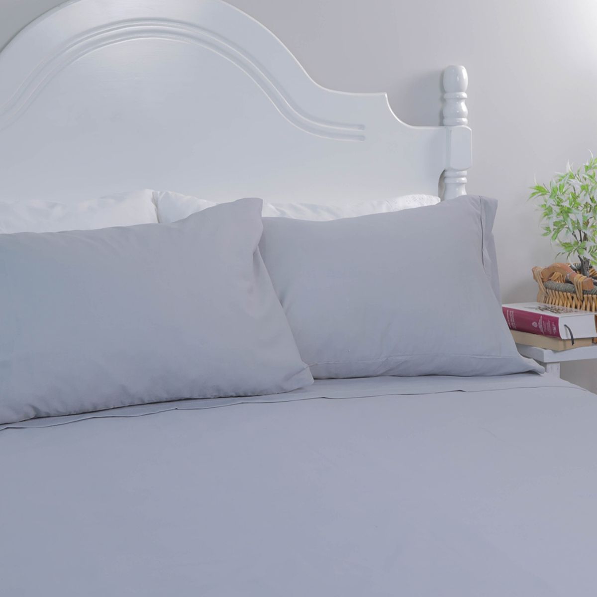 DORAL - Juego De Sábanas Vivo Algodón Liso Doral