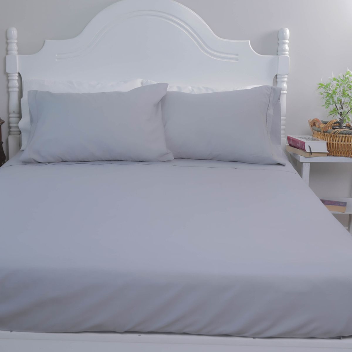 DORAL - Juego De Sábanas Vivo Algodón Liso Doral