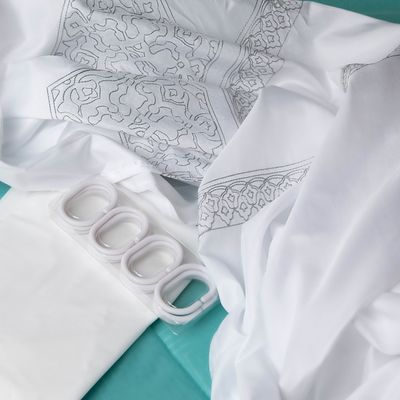 Imagen 2 del producto Cortina De Baño Bordado 180X180 Cm