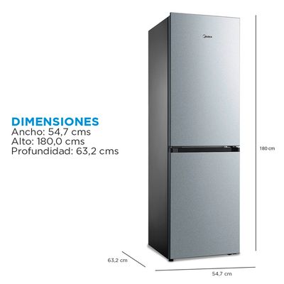 Imagen 2 del producto Refrigerador Bottom Freezer 273 Litros No Frost MDRB379FGF50