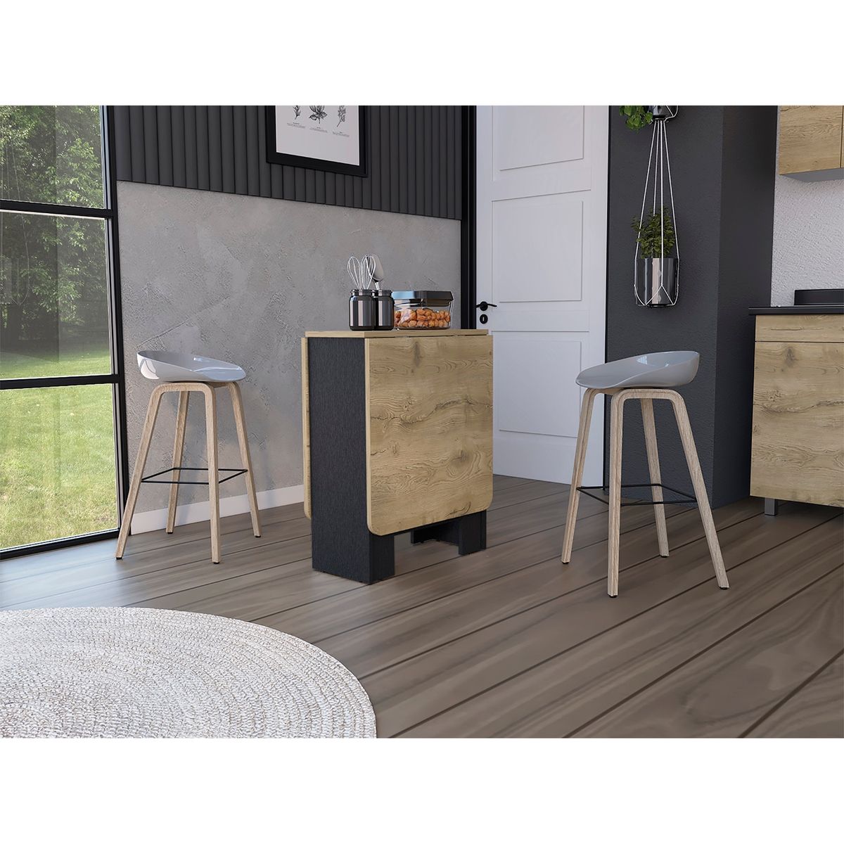 TUHOME - Mesa Abatible Compact Tuhome