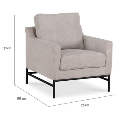 Imagen 2 del producto Poltrona Felpa Cilla