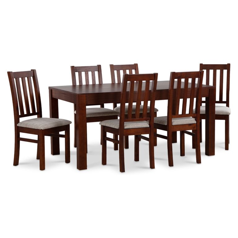 CIC Juego De Comedor Ñuble 6 Sillas