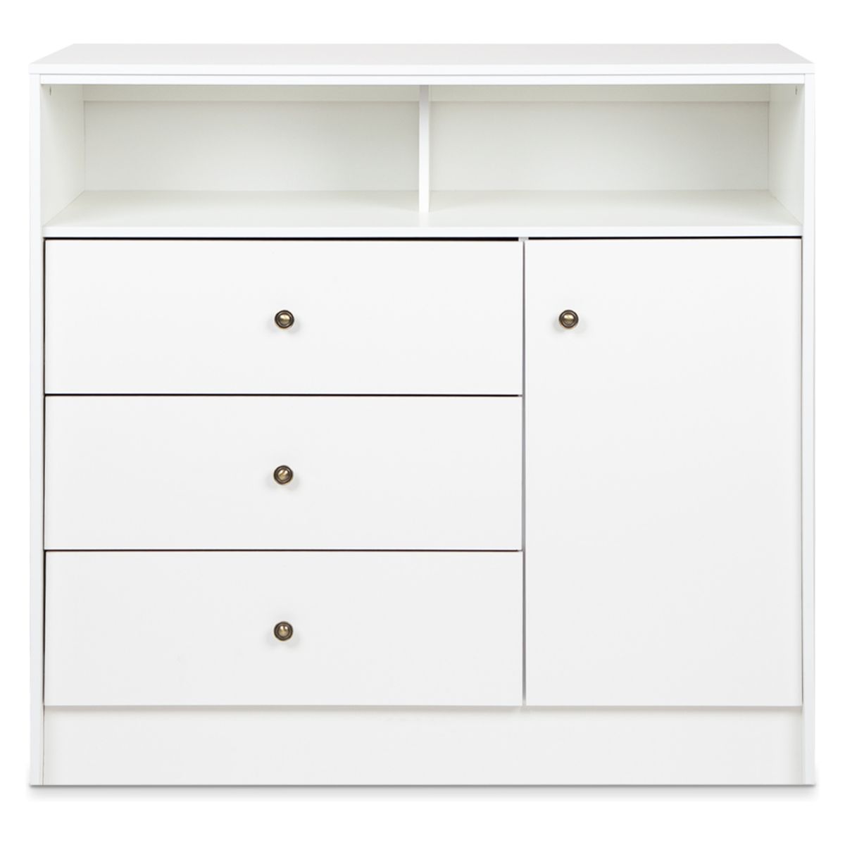 CIC - Cómoda 3 Cajones 1 Puerta Kids Blanco Cic