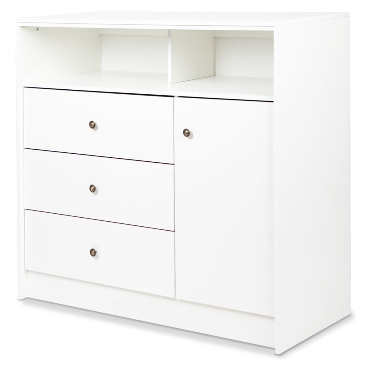 CIC - Cómoda 3 Cajones 1 Puerta Kids Blanco Cic