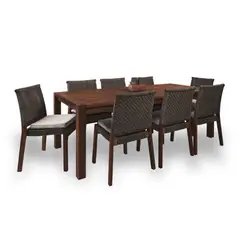 SPAZZIO - Comedor Río Café 220X1 8 Sillas Win