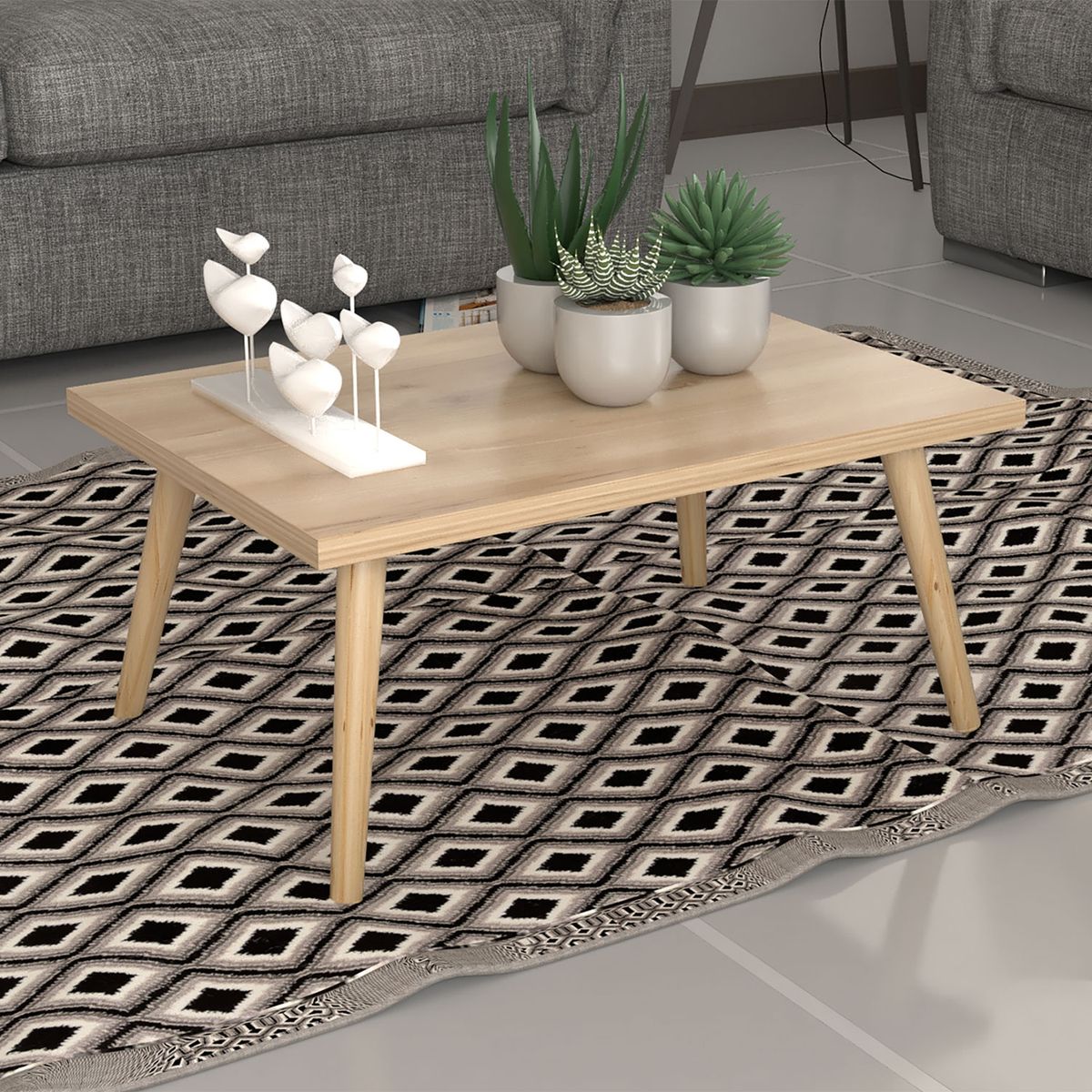 INVAL - Mesa Centro Sala Mcs16106 Tribeca Inval