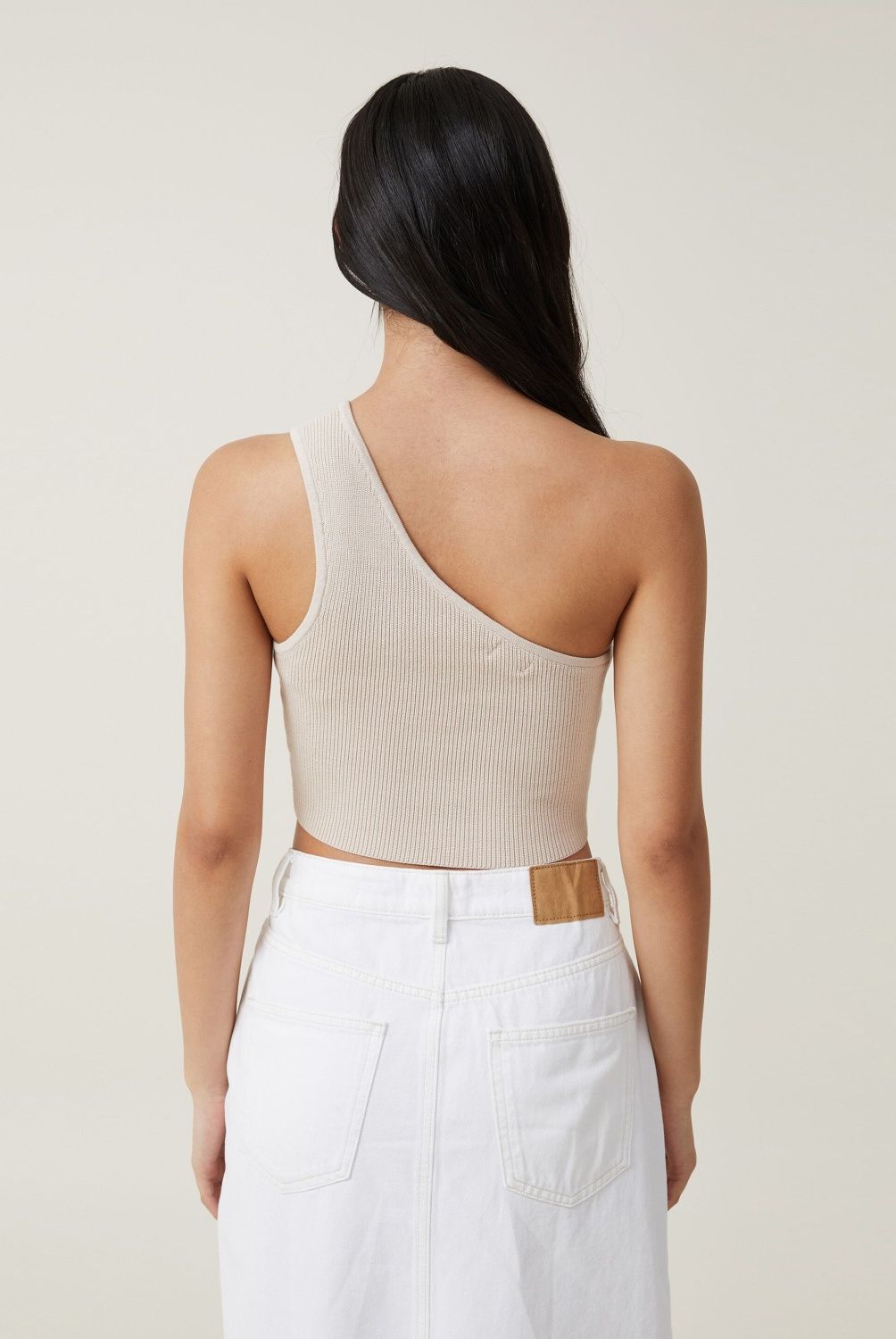 COTTON ON - Crop Top Un Hombro Mujer Cotton On