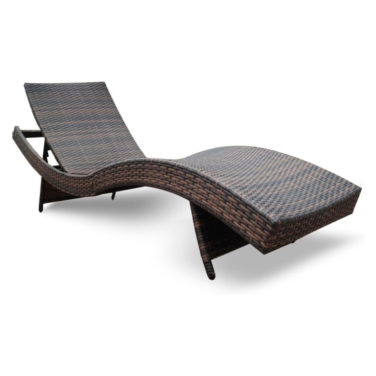 Reposera Rattan Scala Café