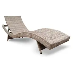 IDETEX - Reposera Rattan Scala Beige