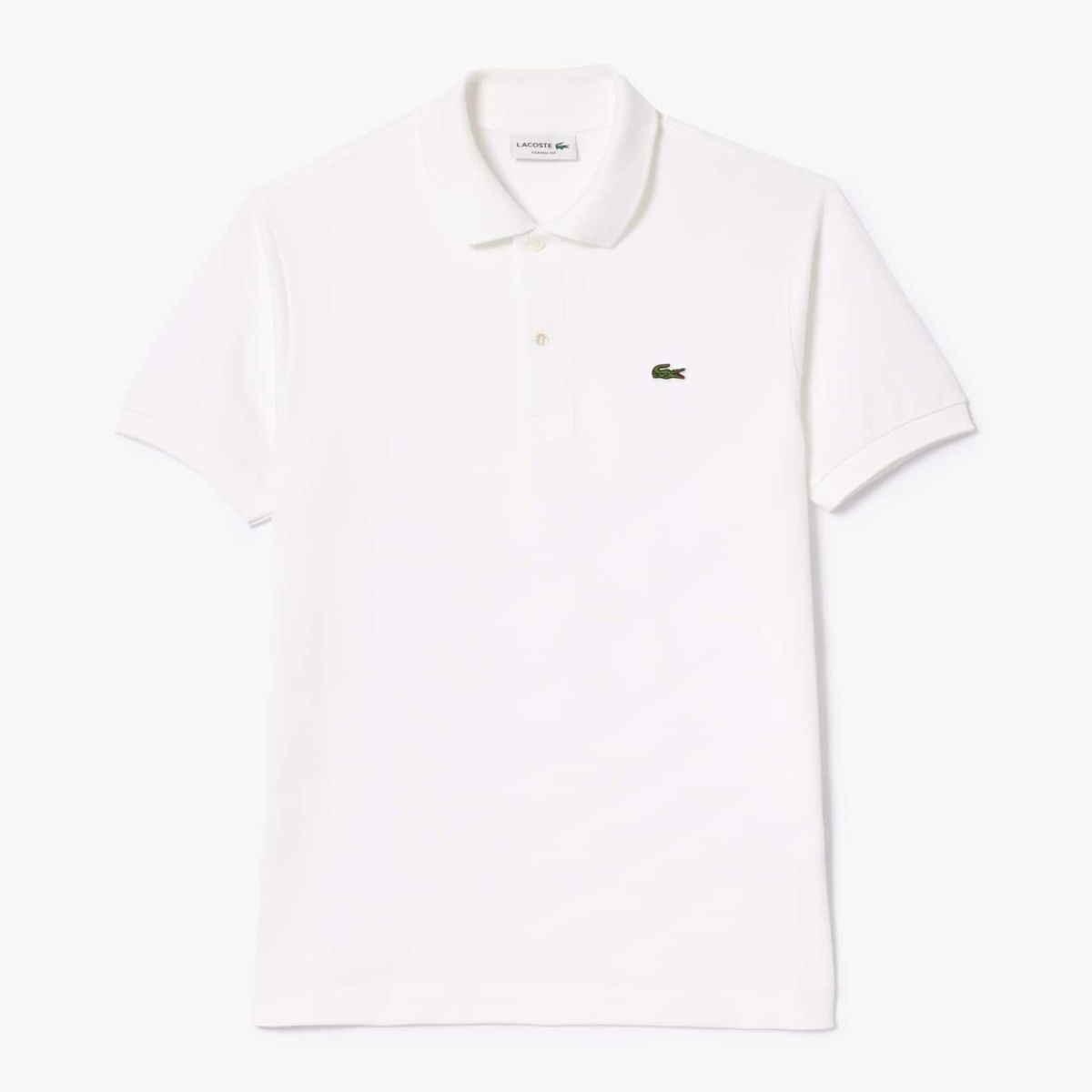 LACOSTE - Polera Con Cuello Pique Algodón Hombre Lacoste