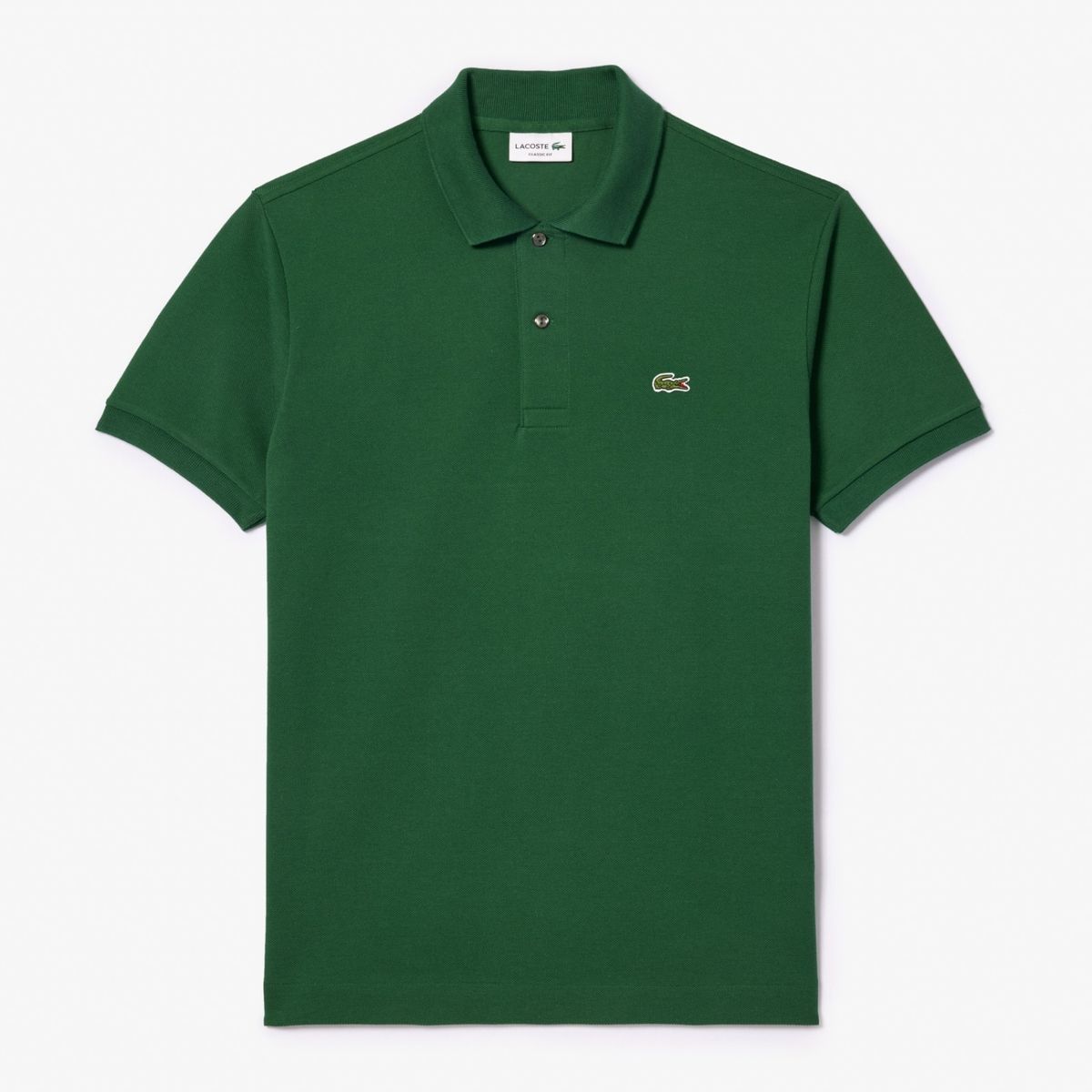 LACOSTE - Polera Con Cuello Pique Algodón Hombre Lacoste