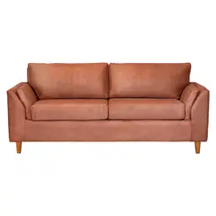 LATAM HOME - Sofá Milan 3 Cuerpos Cuero Kentucky
