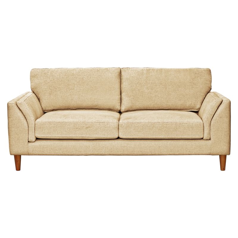 LATAM HOME - Sofá Milan 3 Cuerpos Tela Velvet Latam Home